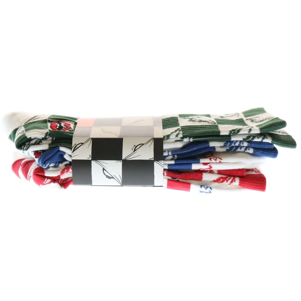 【新品】クロムハーツ ソックス マッティボーイ 99 Eyes  （最終値下げ） Chrome Hearts Matty Boy 99 Eyes Socks Multi Men's - US