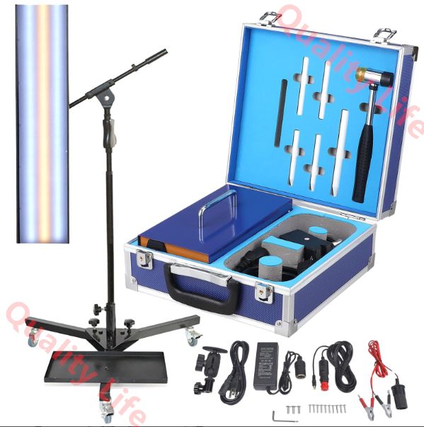 誘導 PDR ヒーターマシンボックス車ペイントレスデントリペアツール 自動車ボディへこみ除去誘導ヒーター LED ストライプラインボード付き