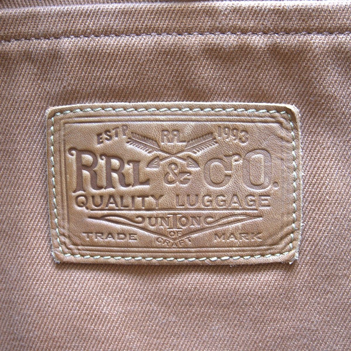 RRL』メンズ 本革 ショルダーバッグ 大容量 斜めがけ 茶色 激レア】RRL