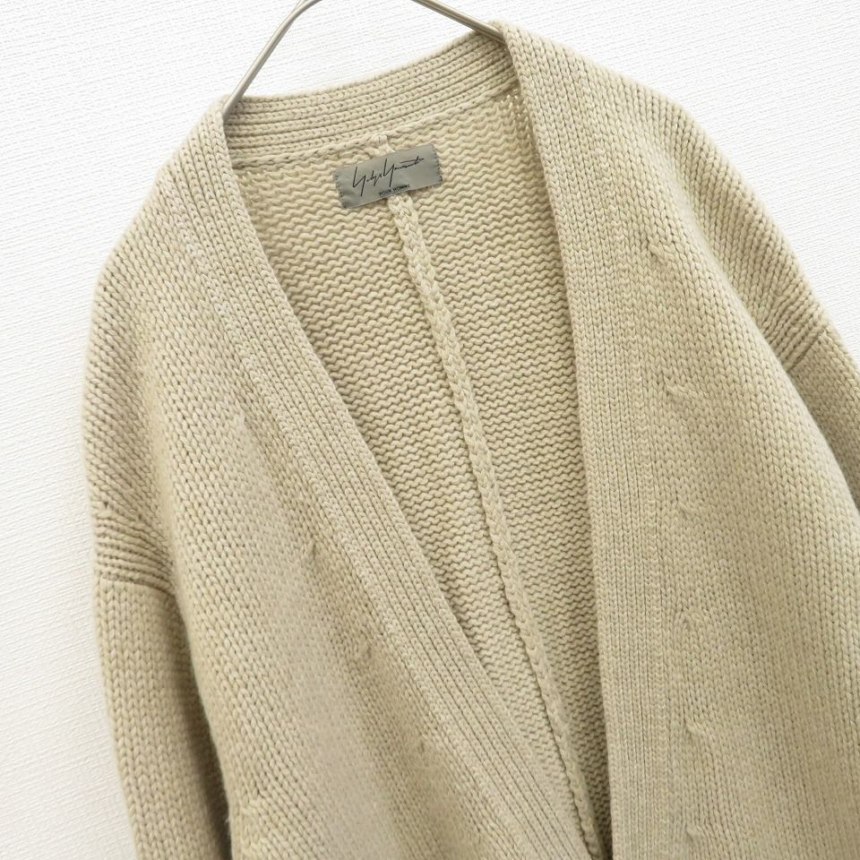 ヨウジヤマモト　長袖カーディガン ヨウジヤマモトカーディガン