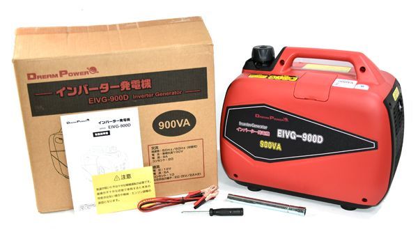 ♥ NAKATOMI ナカトミ DREAM POWER EIVG-900D 50|60Hz切替式 インバータ 発電機