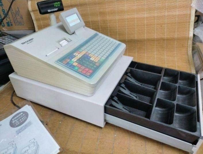 シャープレジスター　XE-A417　PC連携売上管理　最上位機種　277101 シャープレジスター XE-A417 PC連携売上管理 最上位機種 277101