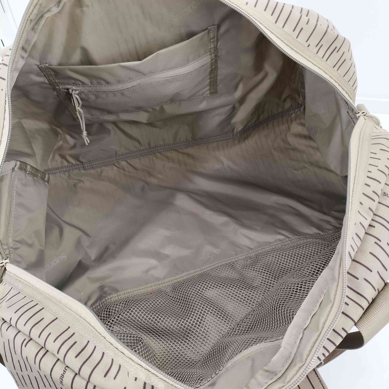 シュプリーム Supreme 2024AW Duffle Bag Tan Raindrop メンズ