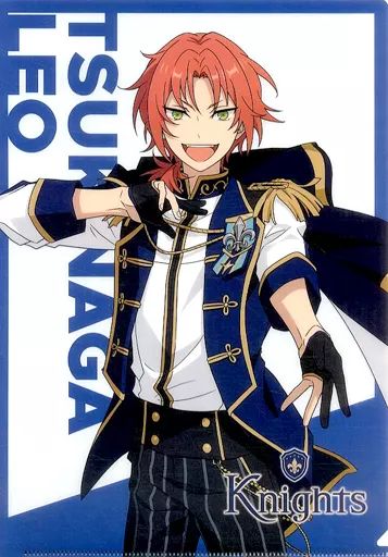 中古】クリアファイル 月永レオ A4クリアファイル Knights 「あんさん