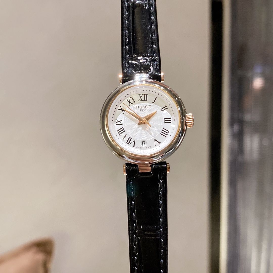 TISSOT ティソ レディース腕時計 26mm｜クオーツ×スリムデザイン｜ -WTO輸入2