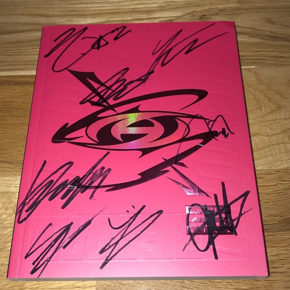 ATEEZ 直筆サイン「THE WORLD EP.FIN : WILL」 ATEEZ the world ep.fin WILL アルバム 全員サイン ATEEZ - THE