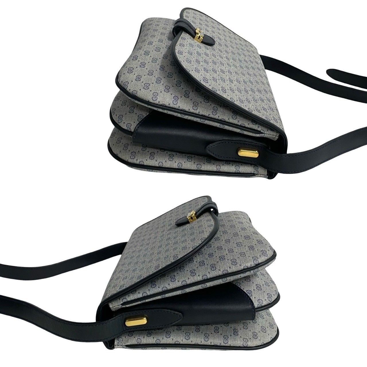 極 美品 GUCCI グッチ オールドグッチ ヴィンテージ マイクロ GG