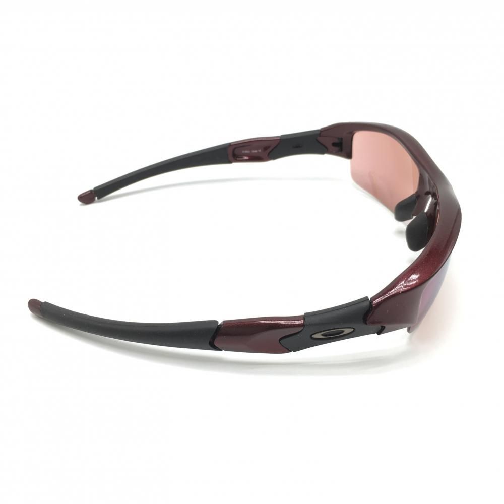 ☆値下げ☆【美品】オークリー スポーツサングラス ボルドー FLAK 03
