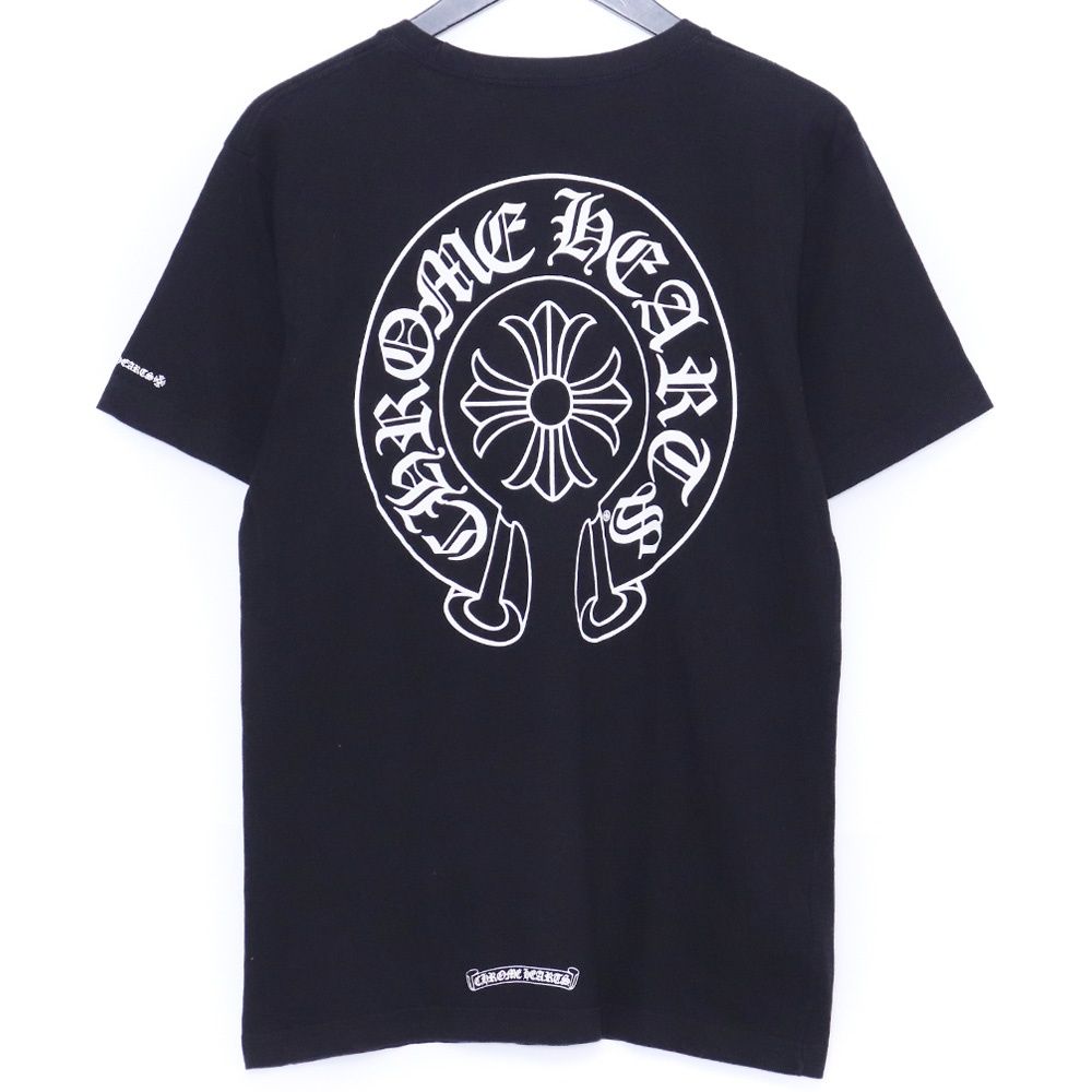 CHROME HEARTS Horseshoe Tee Black Mサイズ