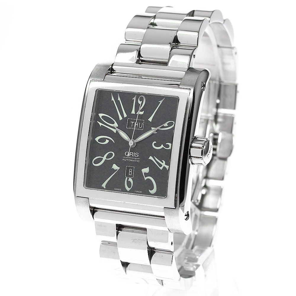 ORIS オリス マイルス クロノグラフ 自動巻き デイデイト 腕時計