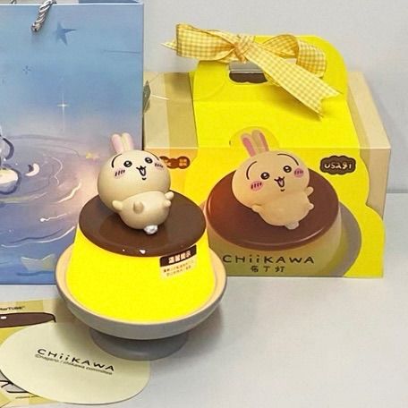 新品未使用MarTube ×ちいかわ　うさぎ　プリンルームライト　中国限定 新品未使用MarTube ×ちいかわ うさぎ プリンルームライト 中国