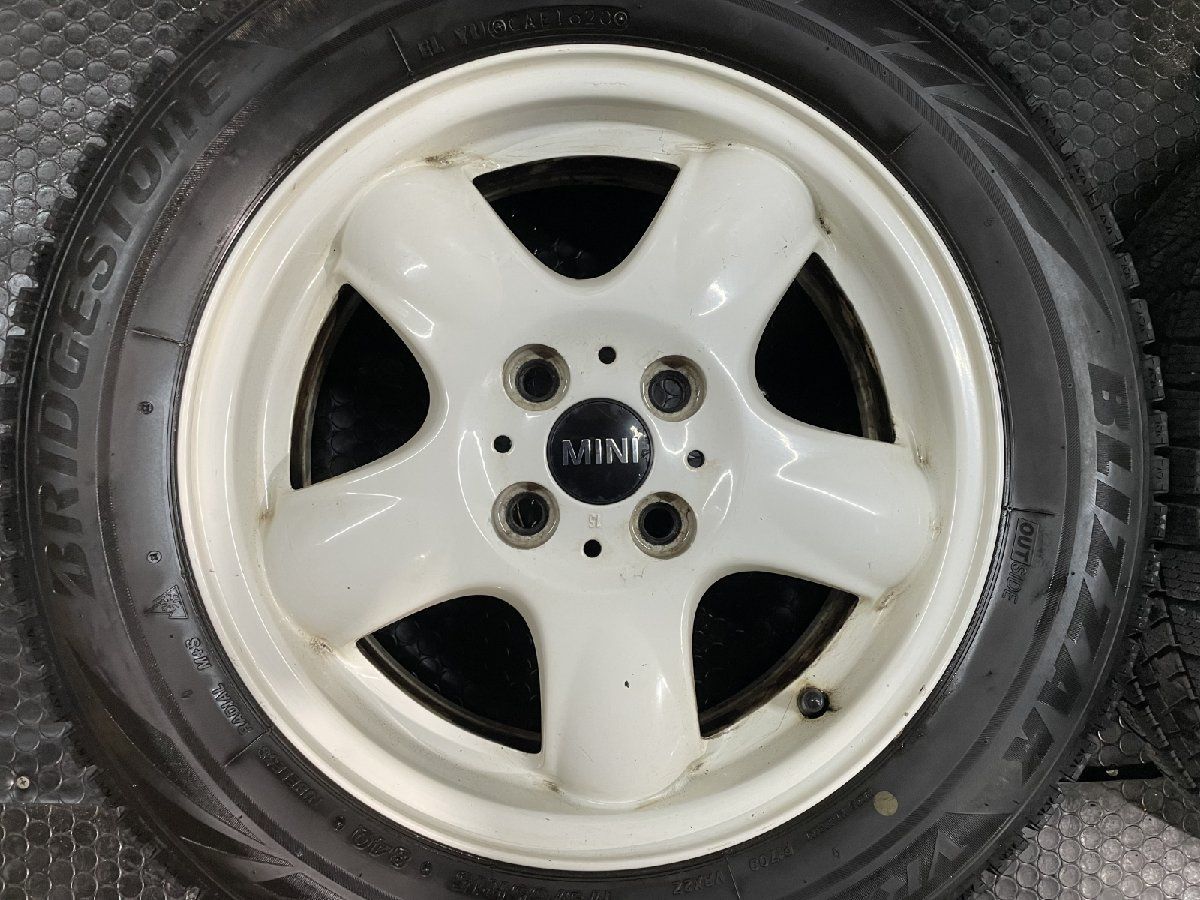タイヤ走行短め BS BLIZZAK VRX2 175 65R15 スタッドレス BMW R56 MINI 純正ホイール 15インチ 5.5J4HPCD100 45 ホワイト KTB339 WWW_USTAUSTRALIA_COM_AU