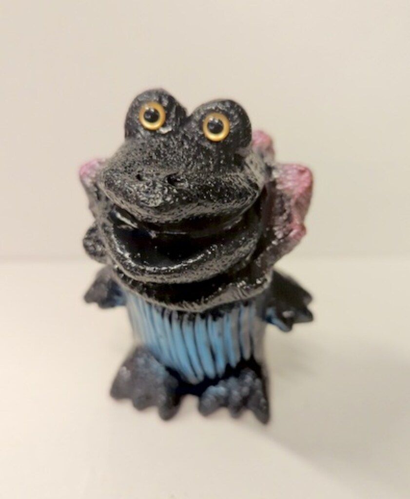 MONSTOCK!! 一二三TOY パチ怪獣 黒成型/メタブルー/メタレッド