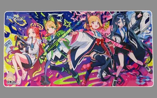 中古】マウスパッド ゲーム開発部 ゲーミングマウスパッド 「ブルー