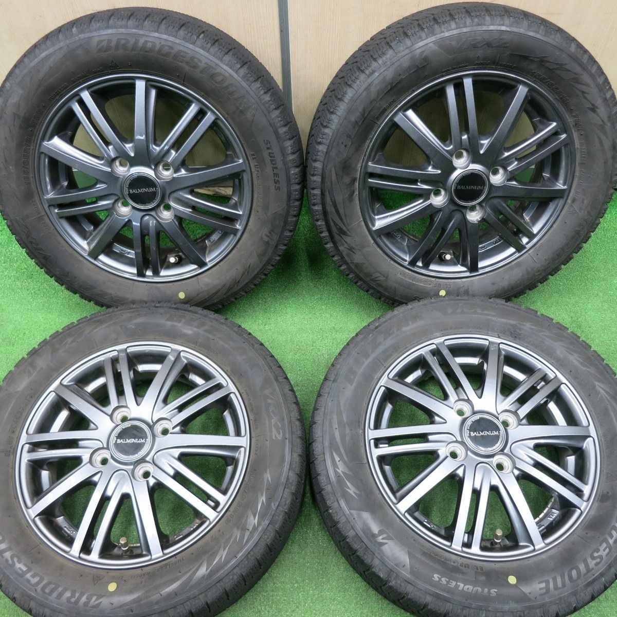 4本価格！21年☆スタッドレス 155/65R13 ブリヂストン ブリザック VRX2 