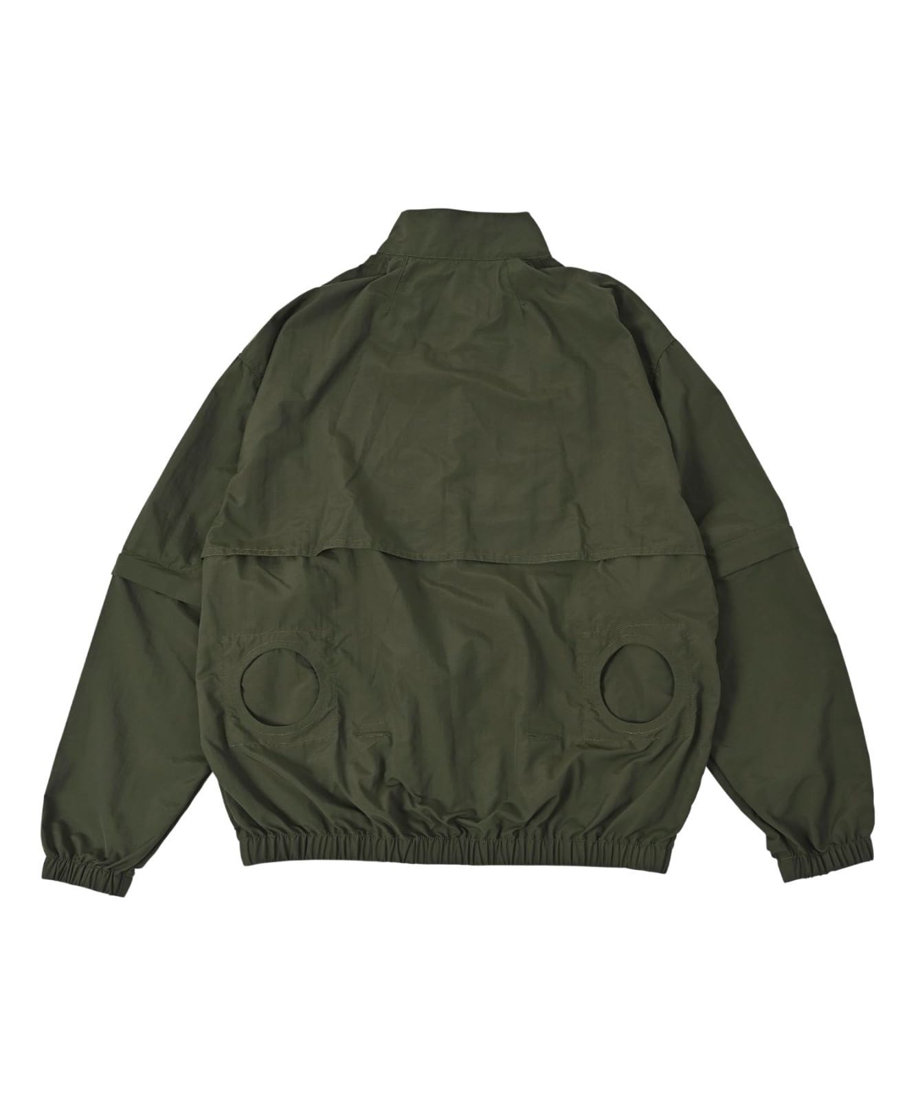 人気商品】2way 軽量 半袖 ナイロン 長袖 ジャケット 服 ファン 熱中症 