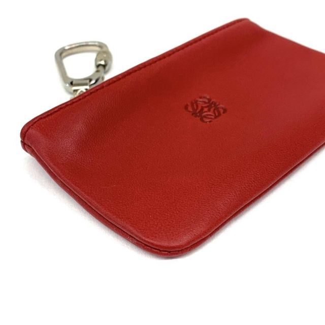 極美品✨ LOEWE ロエベ アナグラム キーリング コインケース LOEWE(ロエベ) アナグラム コインケース キーリング付 レザー