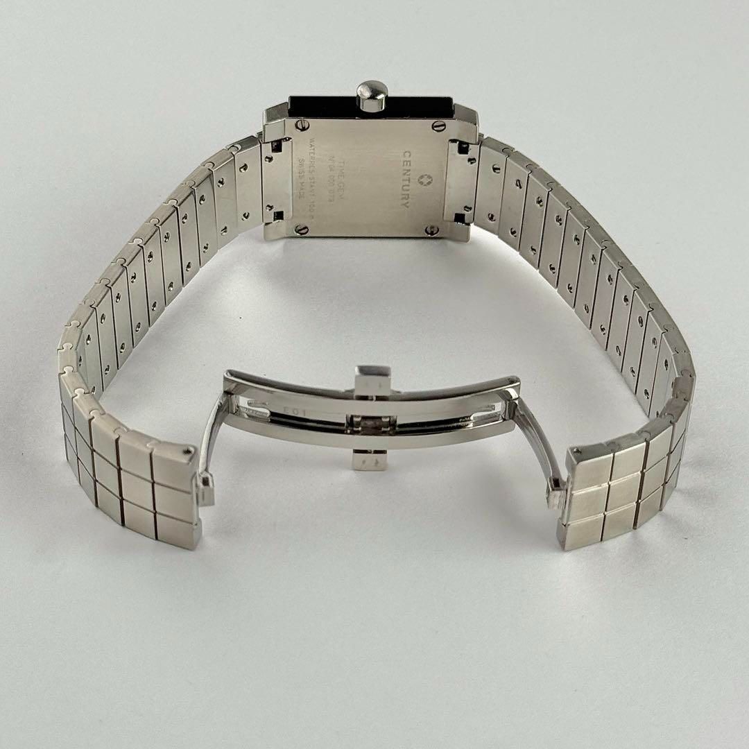 【新品電池】498 センチュリー タイムジェム 12Pダイヤ ホワイトシェル センチュリー タイムジェム 12Pダイヤ ホワイトシェル 新品電池