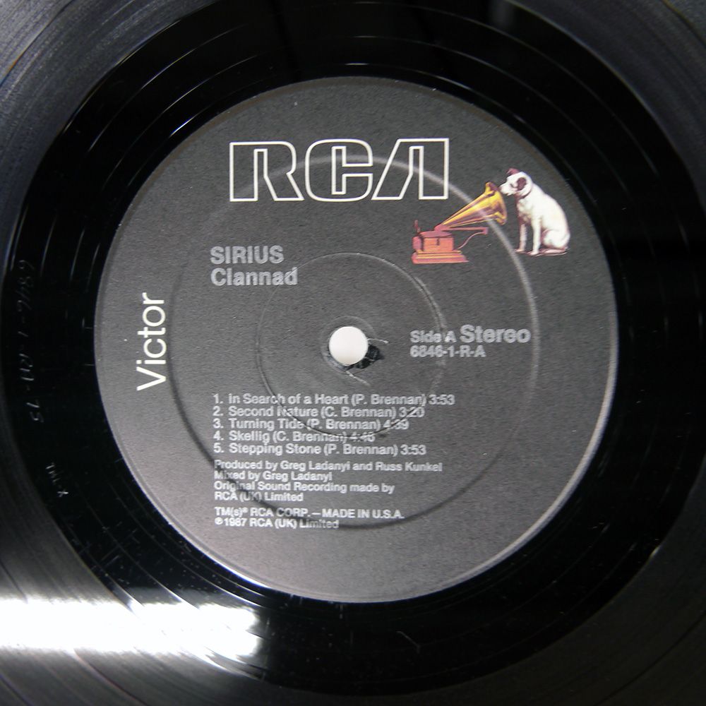 米 US盤 CLANNAD/SIRIUS/RCA VICTOR 68461R LP - メルカリ