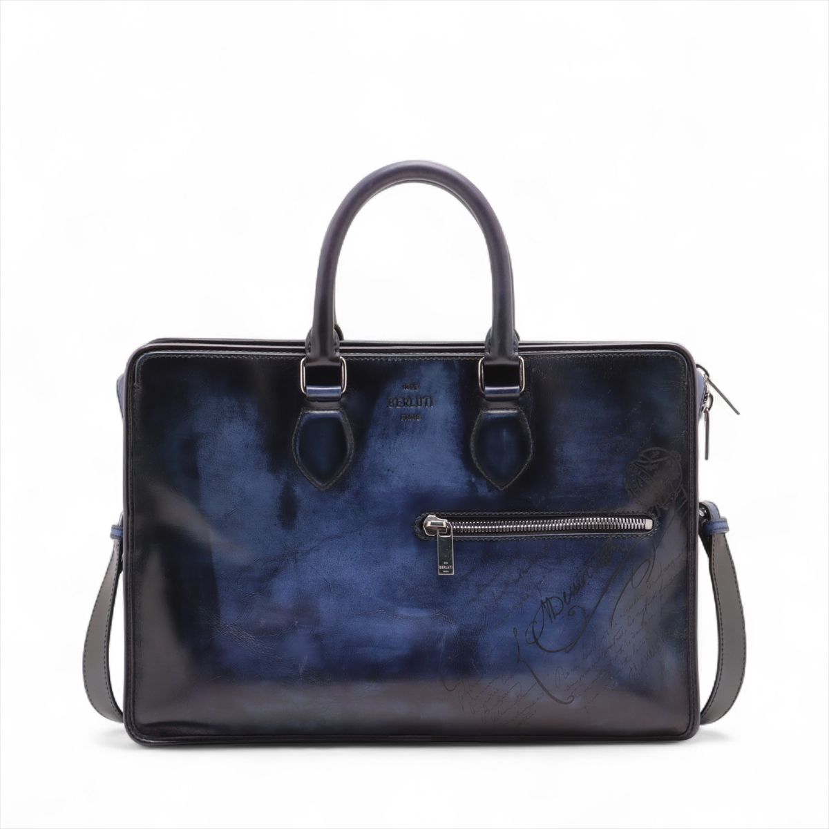 美品 ベルルッティ アンジュール カリグラフィ レザー 2WAY