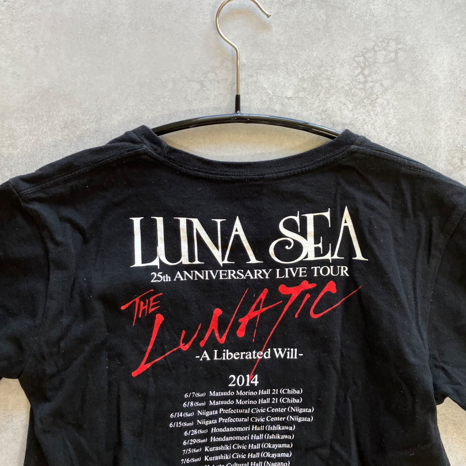 バンドTシャツ LUNA SEA XSサイズ レディース【B-3 レディース