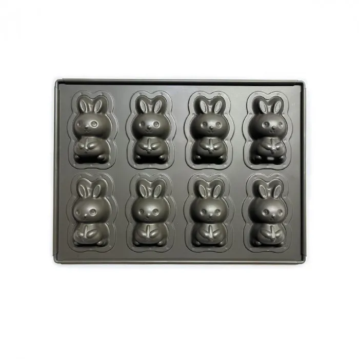 松永製作所 MBテフロン加工 うさピョン天板8P 工場 MS174