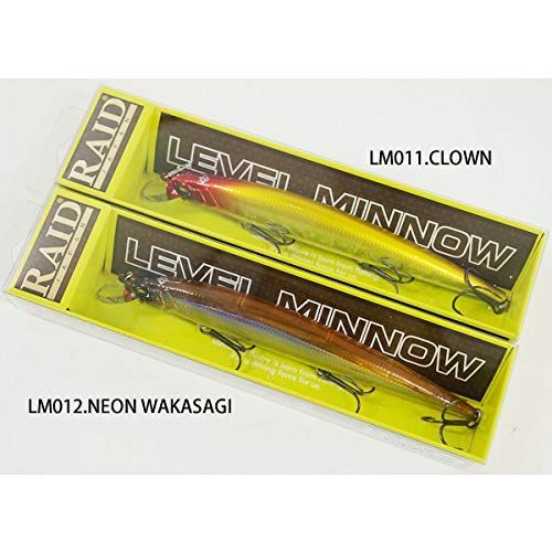 【美品】レイドジャパン　レベルミノー　4個 LEVEL MINNOW | RAID JAPAN