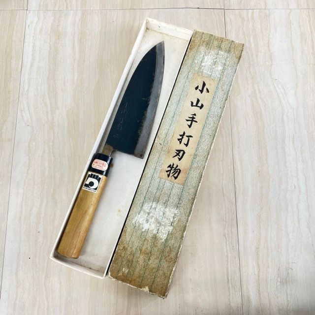 未使用品 熊本 小山刃物 おやま プロ愛用 出刃包丁 未使用品 熊本 小山刃物 おやま プロ愛用 出刃包丁 - メルカリ