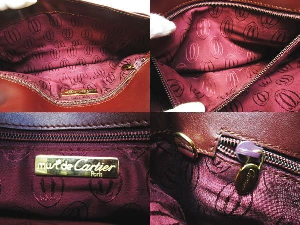 Cartier カルティエ マストライン クラッチバッグ セカンド