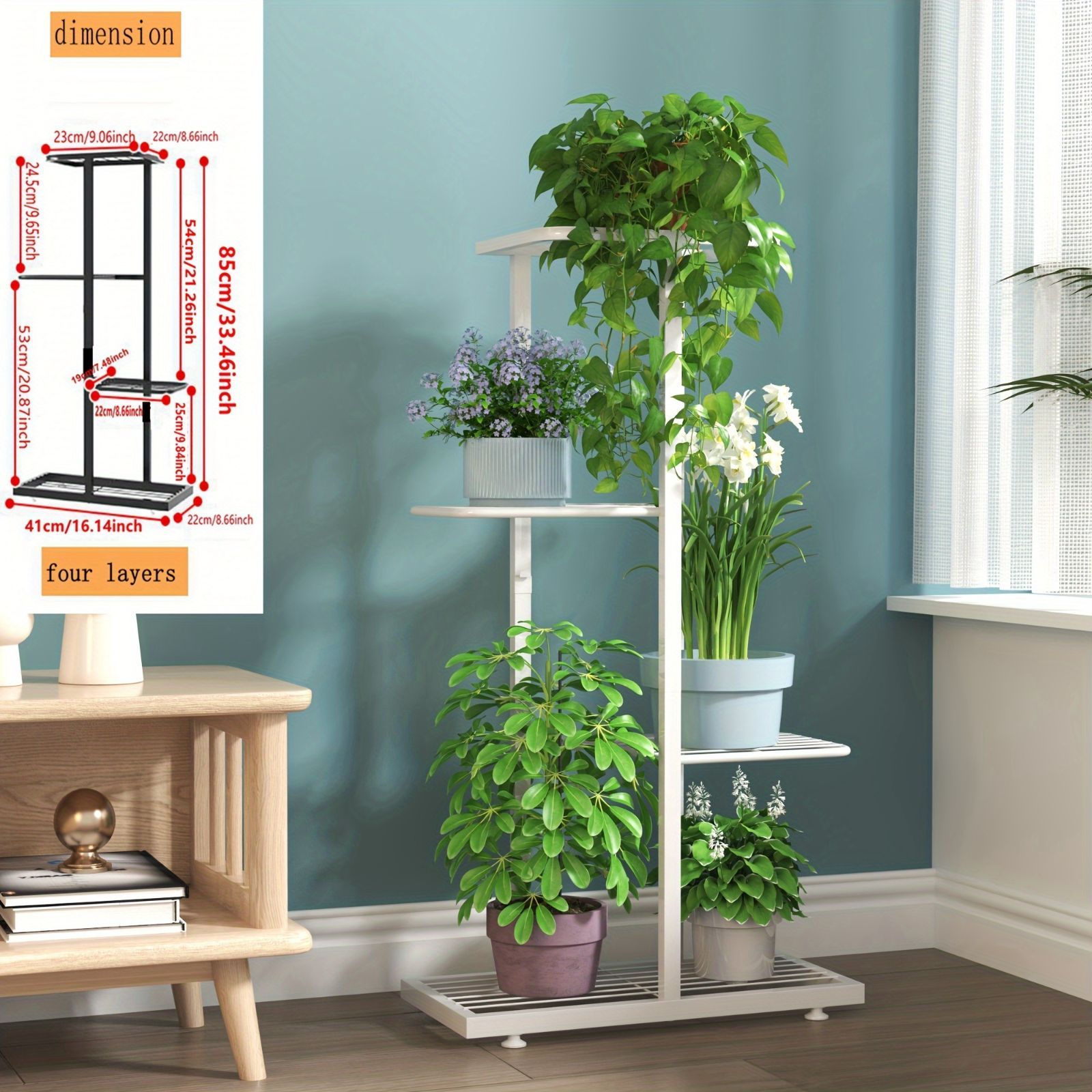 kag-37652 フラワースタンド 花台 花瓶台 鉢置き台 プランター台