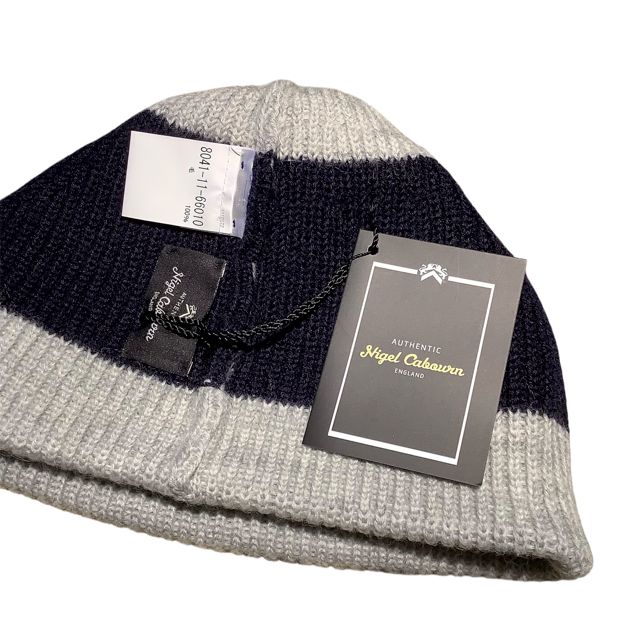 ナイジェルケーボン　ビーニー　オーセンティックライン 新品 Nigel Cabourn AUTHENTIC LINE 