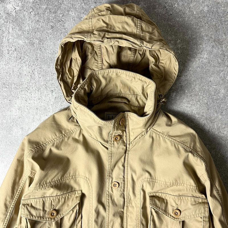 00s LLBean ライナー付き コットン サファリ ジャケット M / 00年代