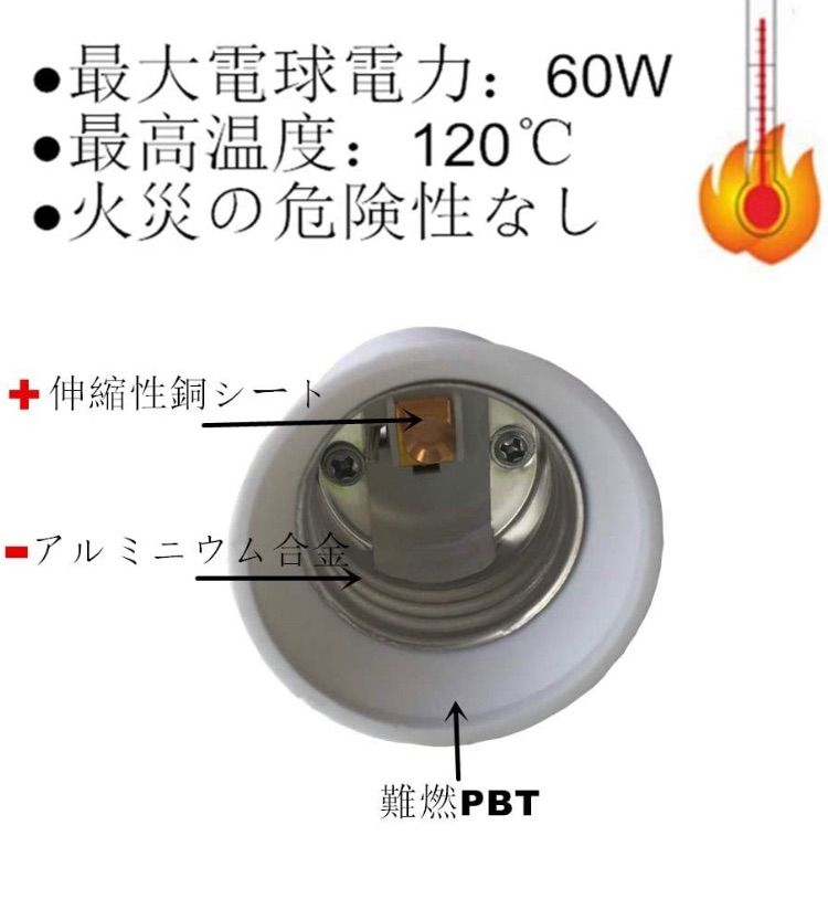 メルカリShops - DZYDZR LED 電球ソケットGU10→E26 変換アダプタ