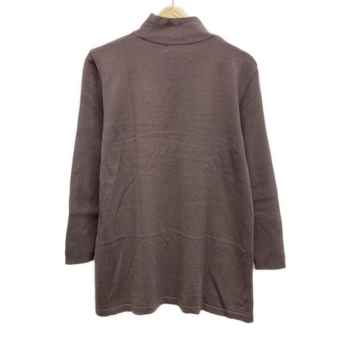 SENSO-UNICO センソユニコ 長袖セーター サイズ9 M レディース - パープル ハイネック 2