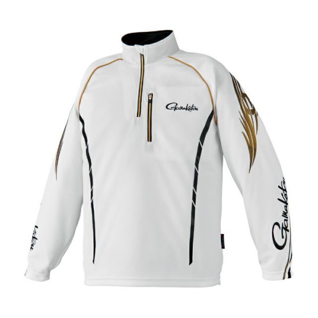 がまかつ　2WAY ウォームジップシャツ長袖　5L ホワイト がまかつ 2WAY ウォームジップシャツ長袖 5L ホワイト - メルカリ