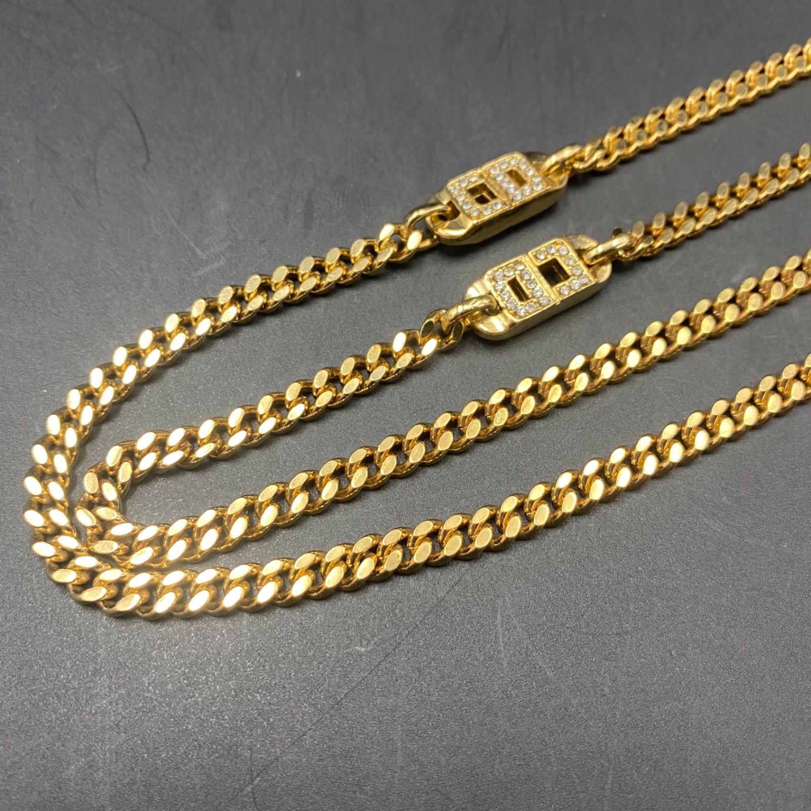 82 良品 Christian Dior クリスチャンディオール ゴールド 喜平