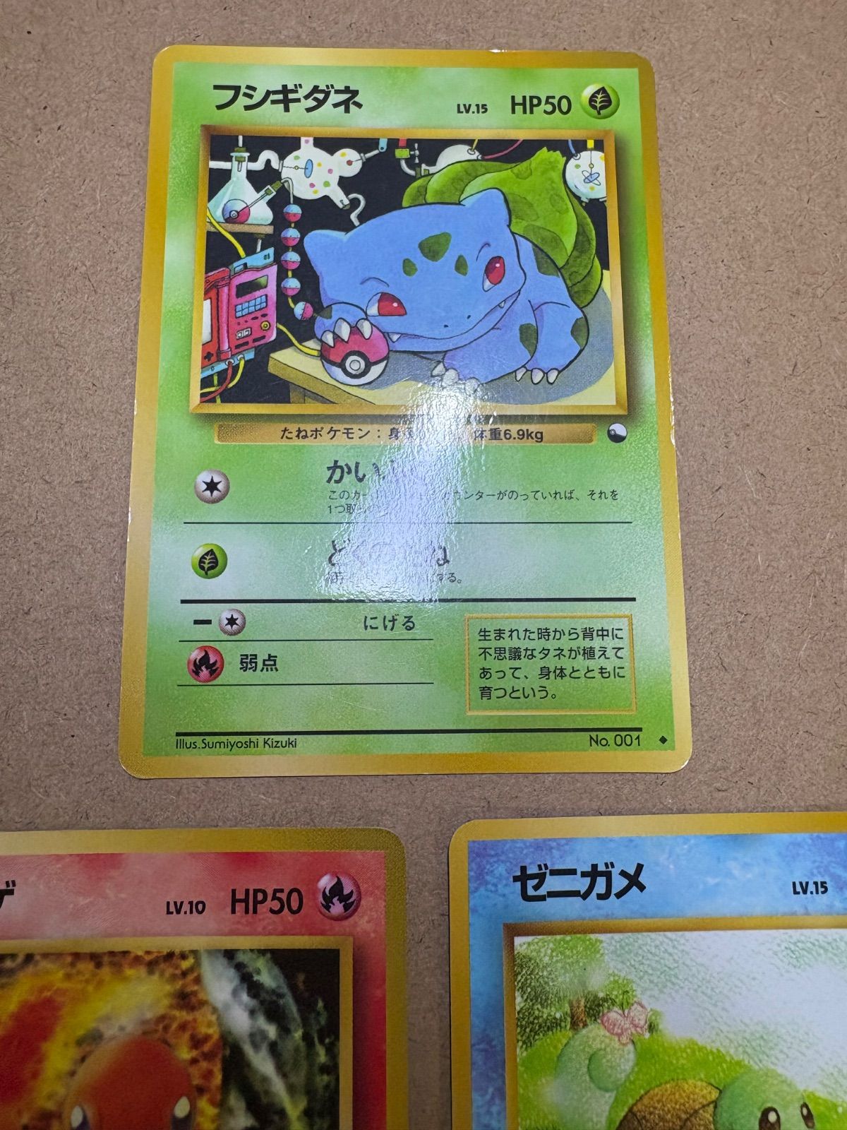 ポケモンカード　御三家　旧裏　まとめ売り　フシギダネ　ヒトカゲ　ゼニガメ 旧ポケモンカード 御三家 ヒトカゲ ゼニガメ フシギダネの通販