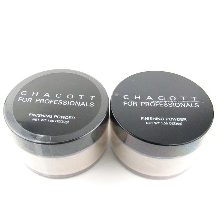 チャコット フォープロフェッショナルズ フィニッシングパウダー 2点セット 未使用 外装難有 まとめて レディース chacott 【中古】