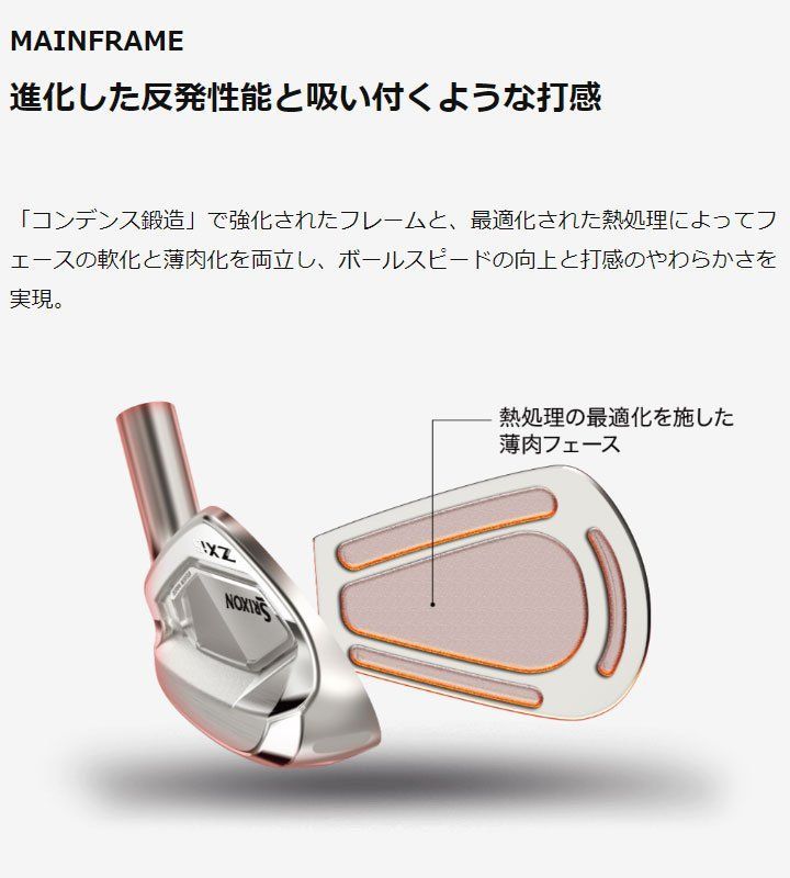 ダンロップ スリクソン ZXi 5 アイアン SRIXON 2025 6~P 5本 ダイナミックゴールド 120 S 200 メーカーカスタム