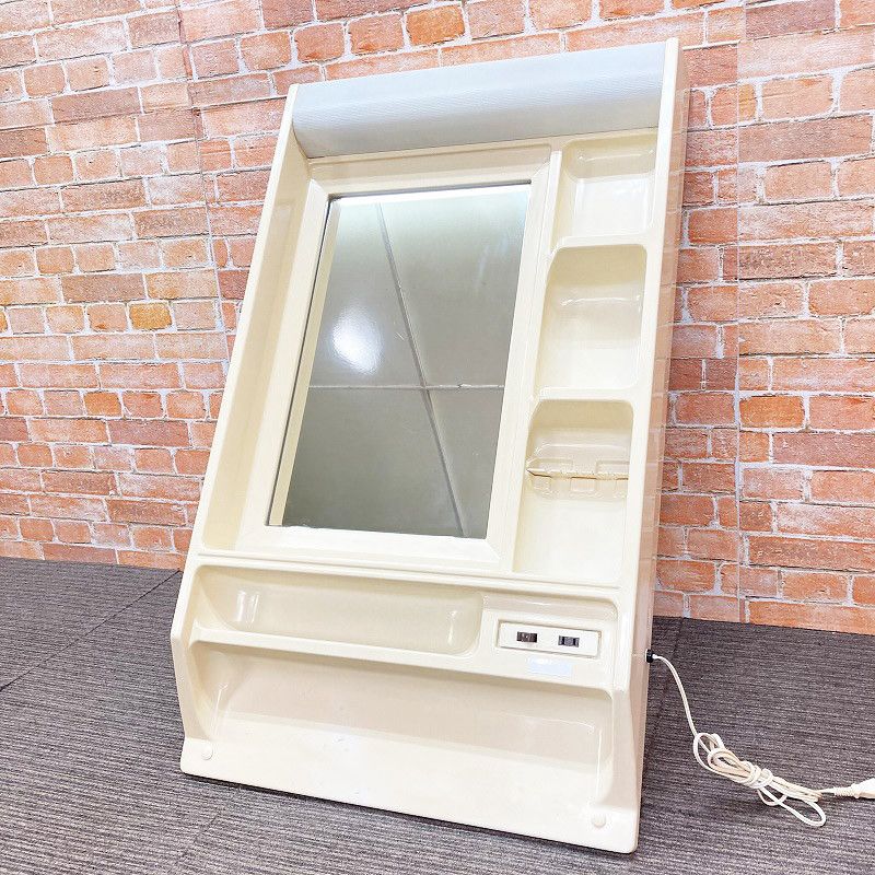 品 傷有 1面鏡 洗面化粧台用ミラーキャビネット 化粧鏡 幅60cm 600mm 手洗台 洗面台 19H
