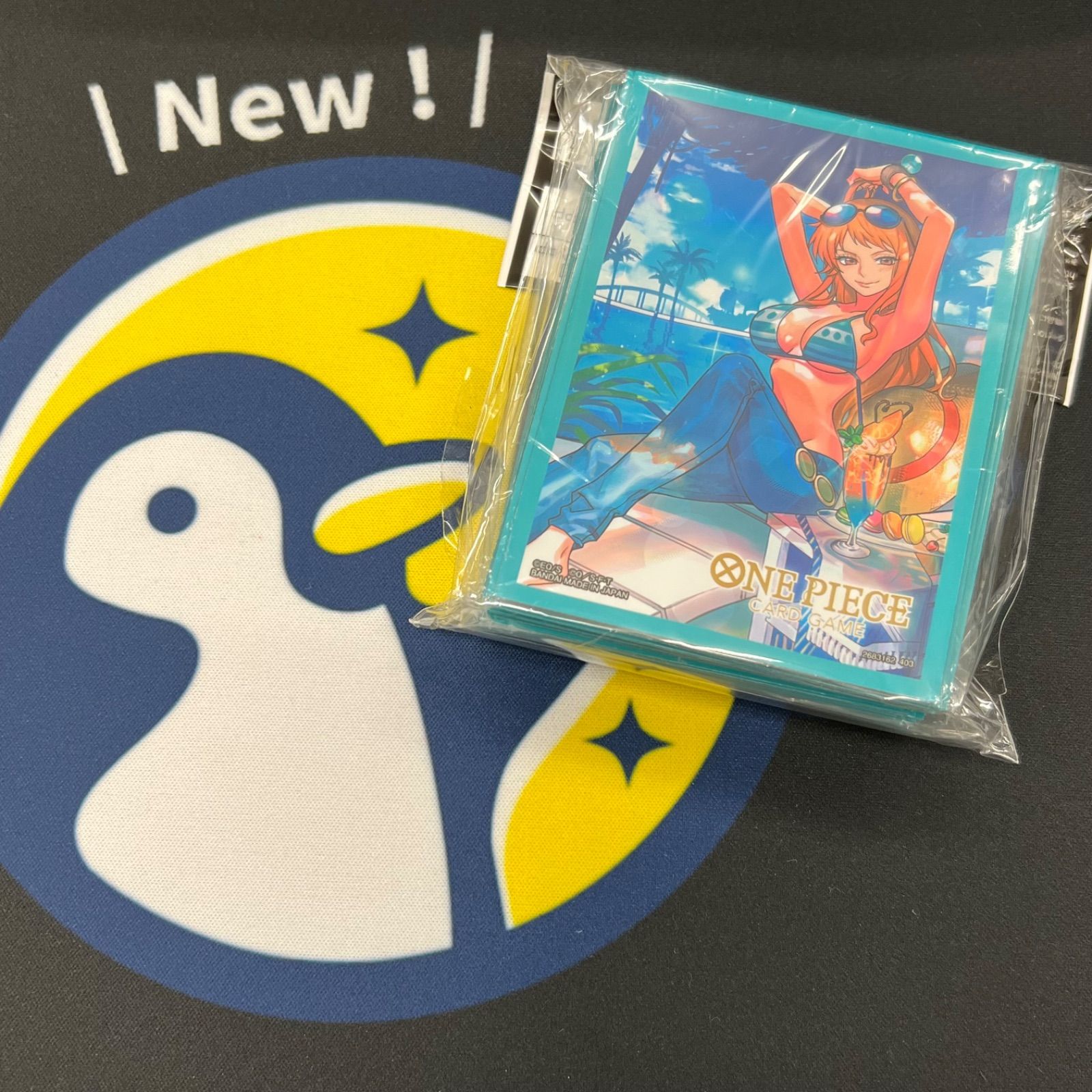 【新品未開封】ナミ　ONE PIECE カードゲーム プロモーションスリーブ 新品 オフィシャルカードスリーブ 4 ナミ ワンピースカード one