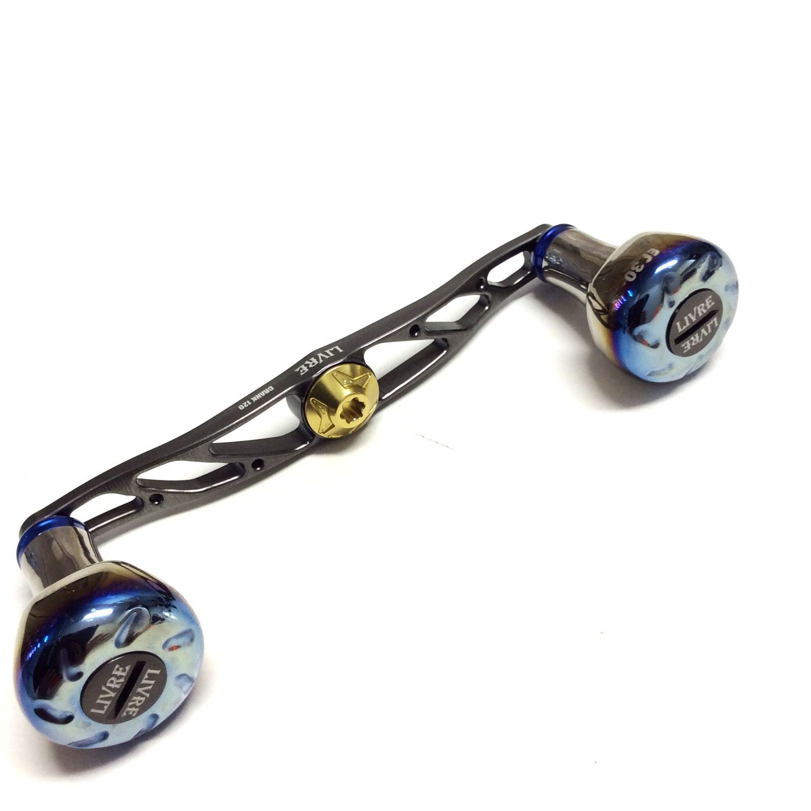 1）【中古品】リブレ クランク120 （シマノ右用ナット） ①