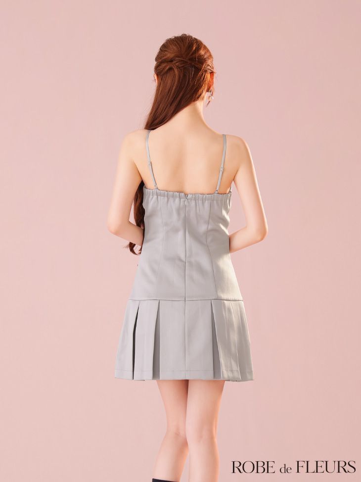 ROBE de FLEURS アシンメトリーセットアップドレス ROBE de FLEURS アシンメトリーセットアップドレス ROBE de FLEURS