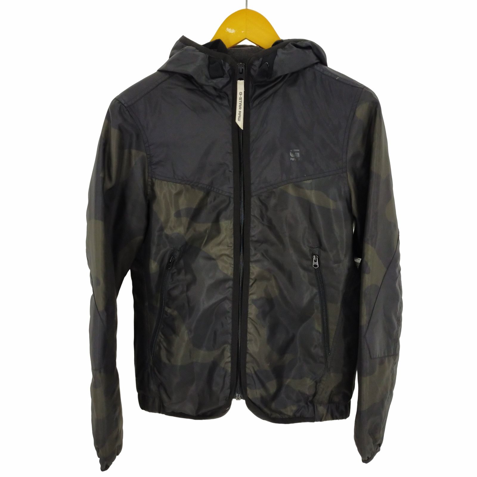 ジースターロー G-STAR RAW カモ柄ナイロンジャケット メンズ XS 