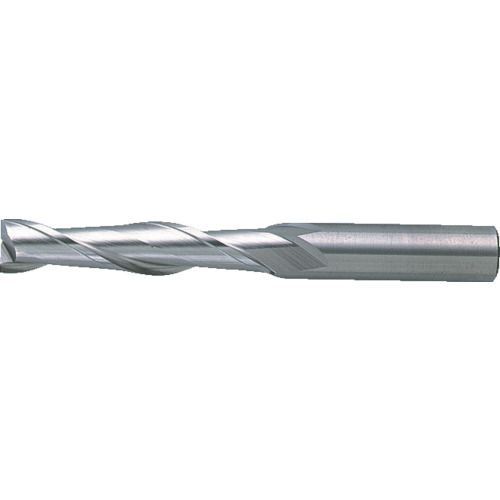 三菱K 2枚刃汎用 ハイススクエアエンドミルロング刃長(L)20mm