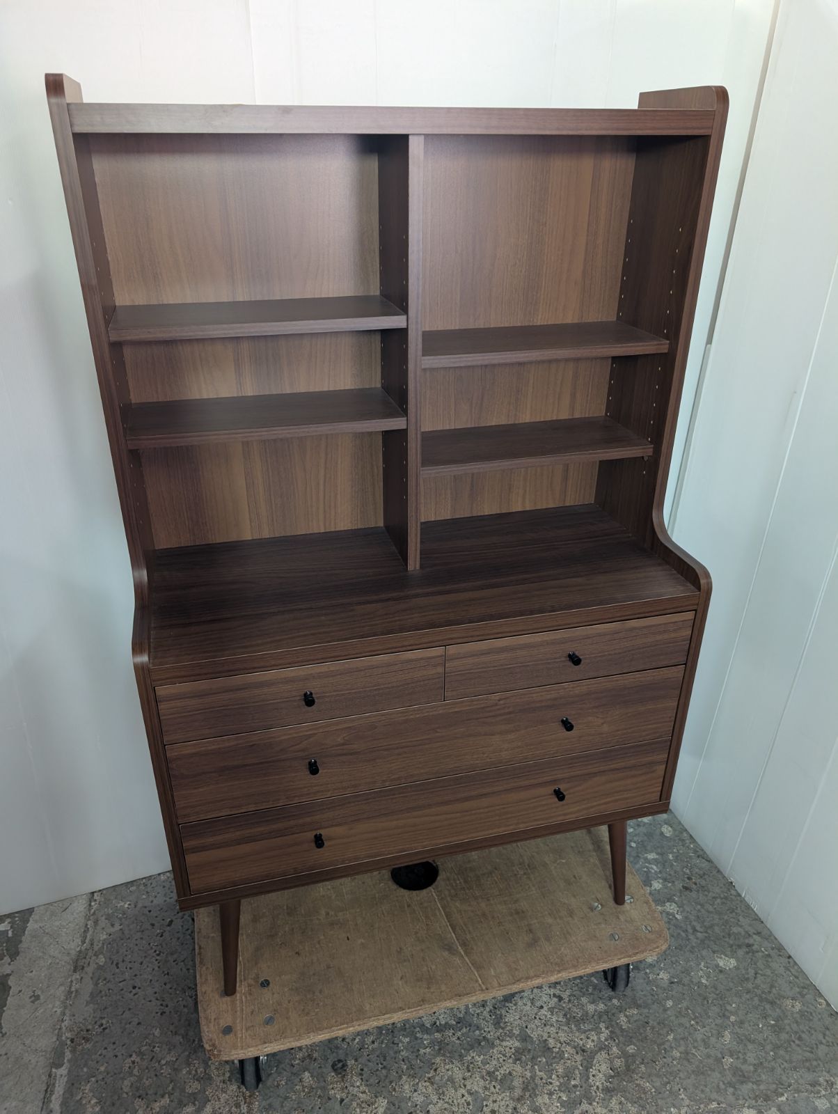 キャビネット チェストラック アンティークブラウン 北欧 ラック リビング収納 MARWIL-DEMENAGEMENTS_CH