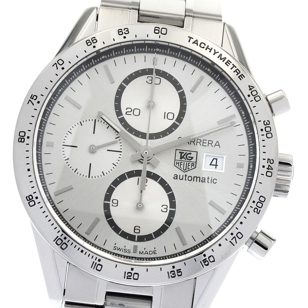 タグホイヤー TAG HEUER CV2017-1 カレラ キャリバー16 デイト クロノグラフ 自動巻き メンズ _888268