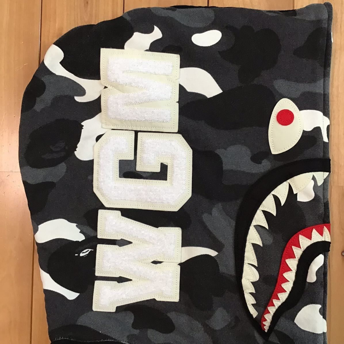 ☆蓄光☆ XXL City camo シャーク パーカー shark full zip hoodie a