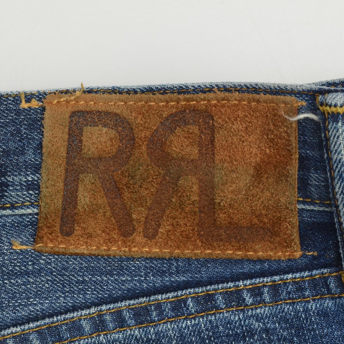 RRL×Ron Herman別注 SLIM FIT USED加工デニムパンツ275cm