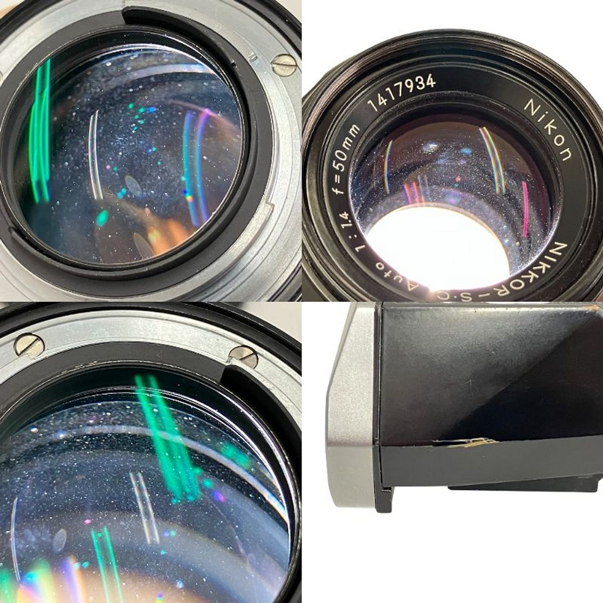 Nikon F フォトミック シルバー NIKKOR-S C 50mm F1.4 レンズセット ニコン 一眼レフ フィルムカメラ 訳有 T10488064 SMP1DAWEKUDUS_SCH_ID
